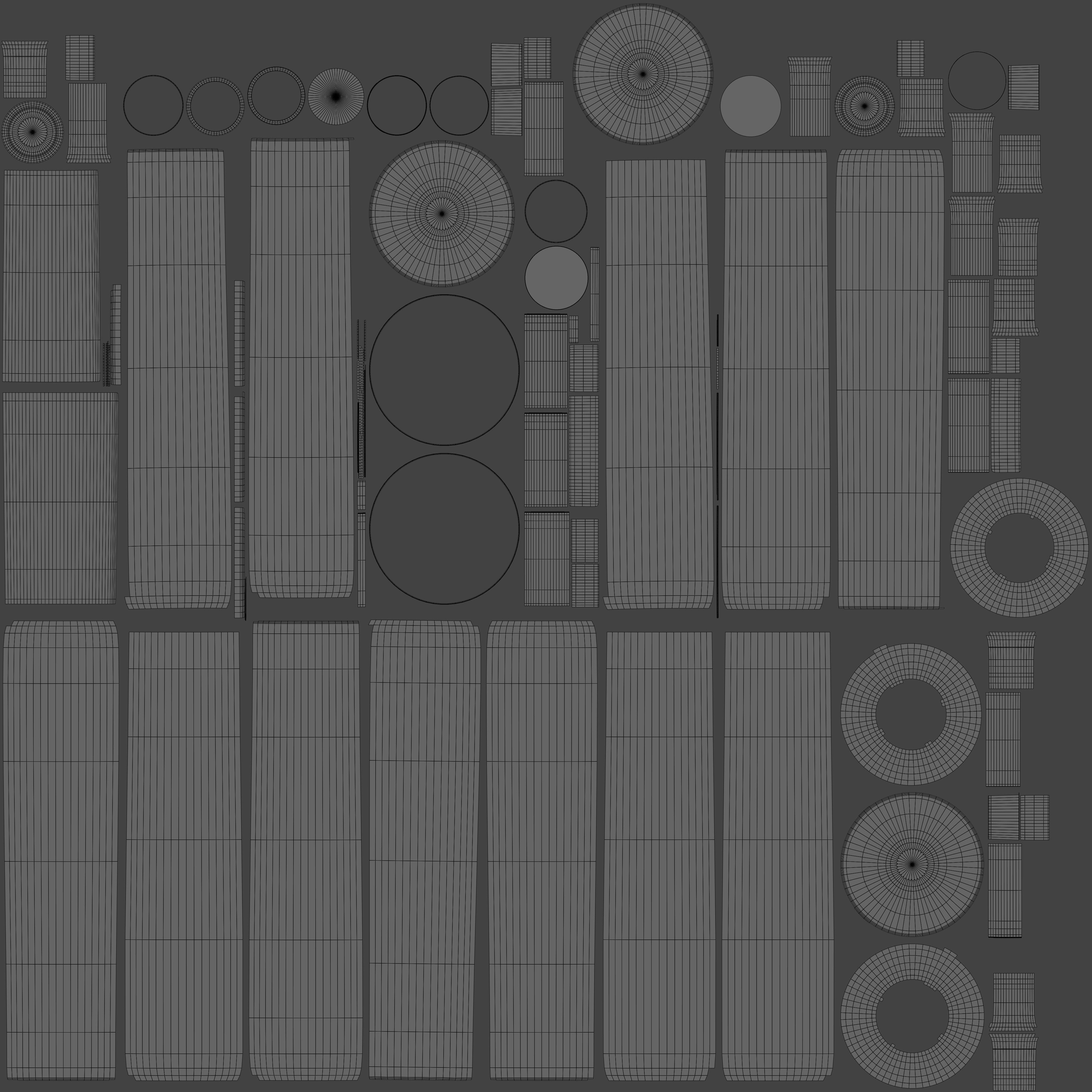 Wine Bottles 3D model_6