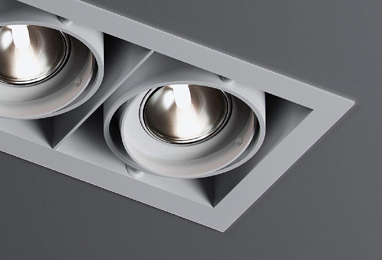 MINIGRID IN 2 50 Recessed Lamp by Delta Light 3D model_2