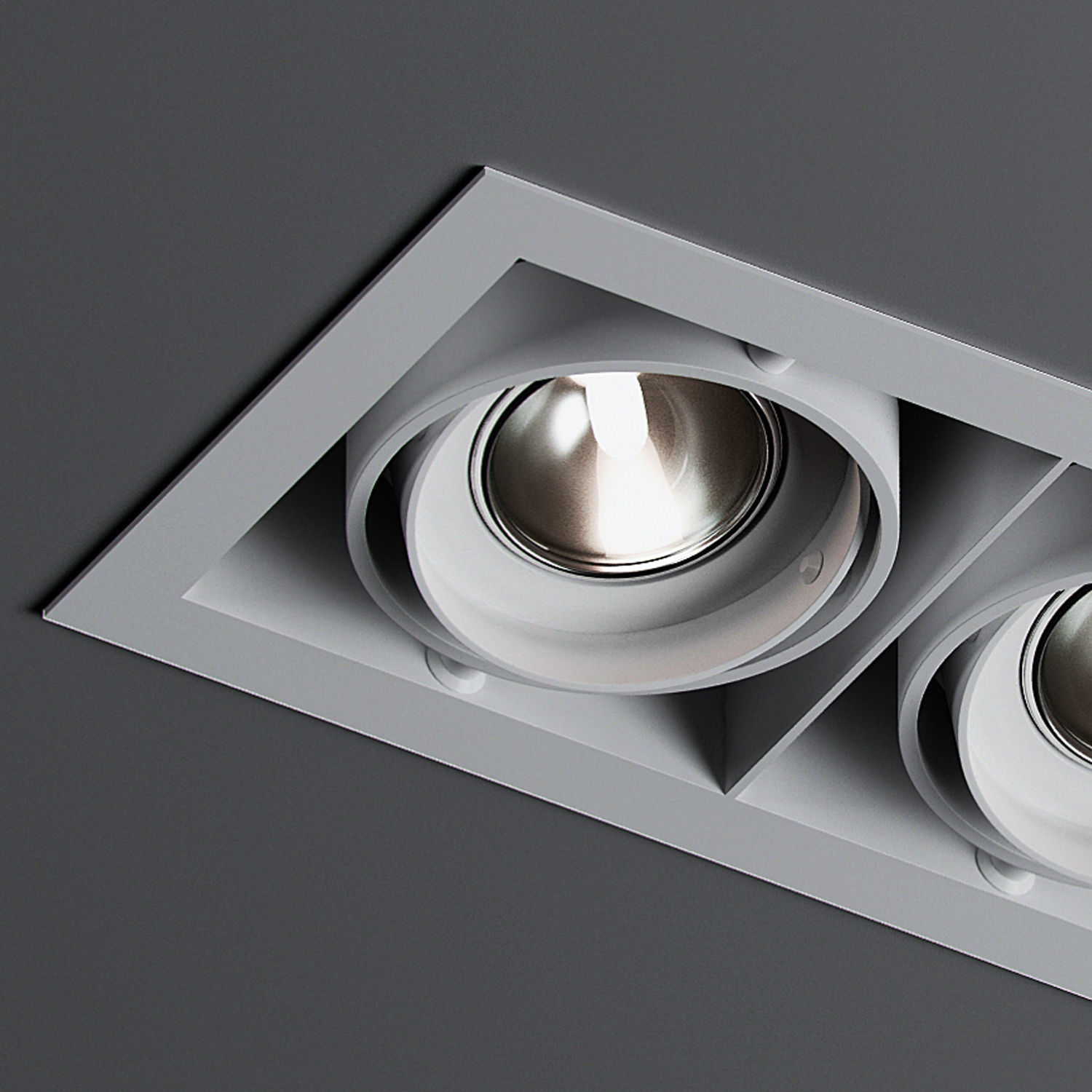 MINIGRID IN 2 50 Recessed Lamp by Delta Light 3D model_1