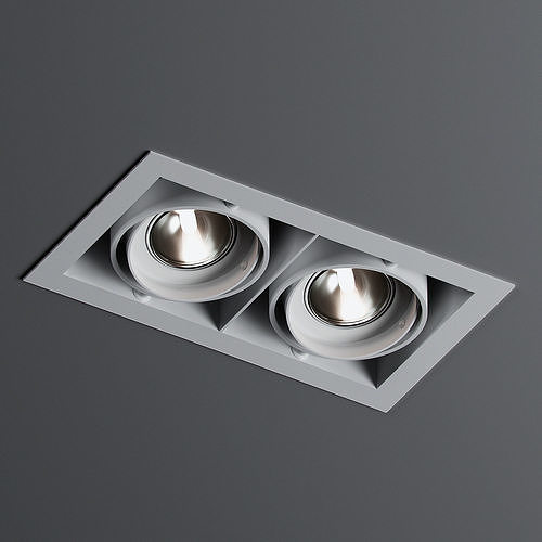 MINIGRID IN 2 50 Recessed Lamp by Delta Light 3D model