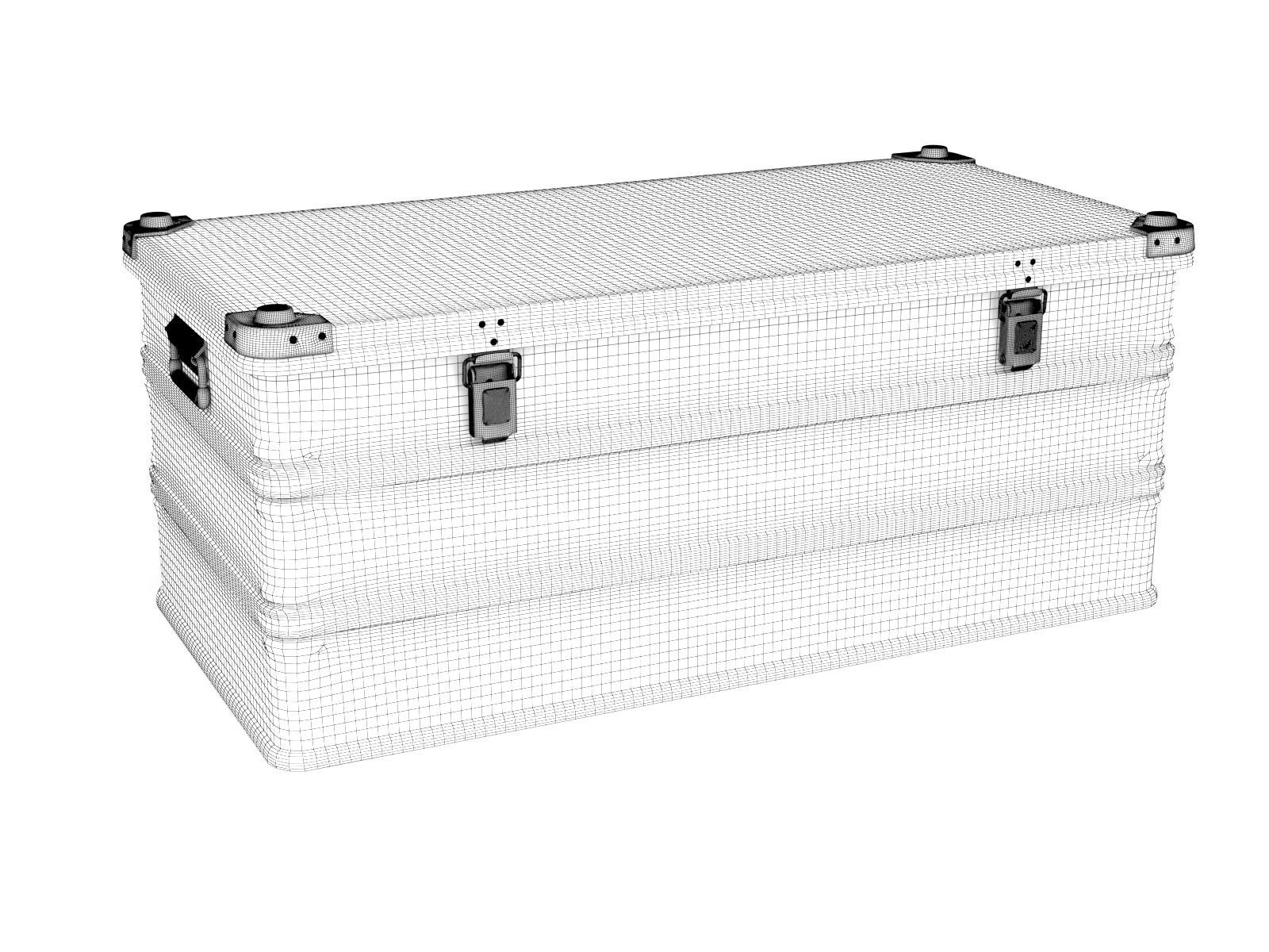 Aluminium case 03 3D model_1