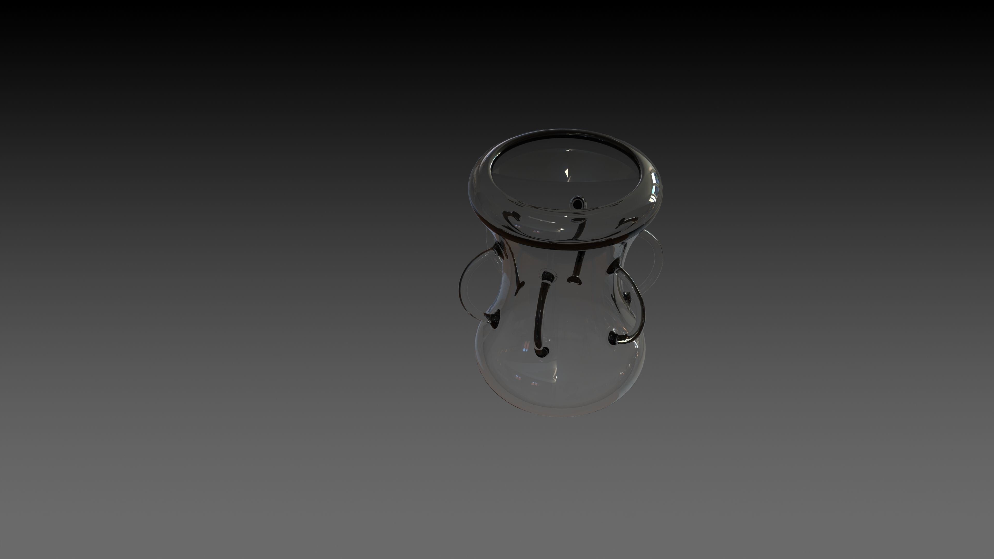 Curvy Vase With Six Equally Spaced Handles 3D model_3