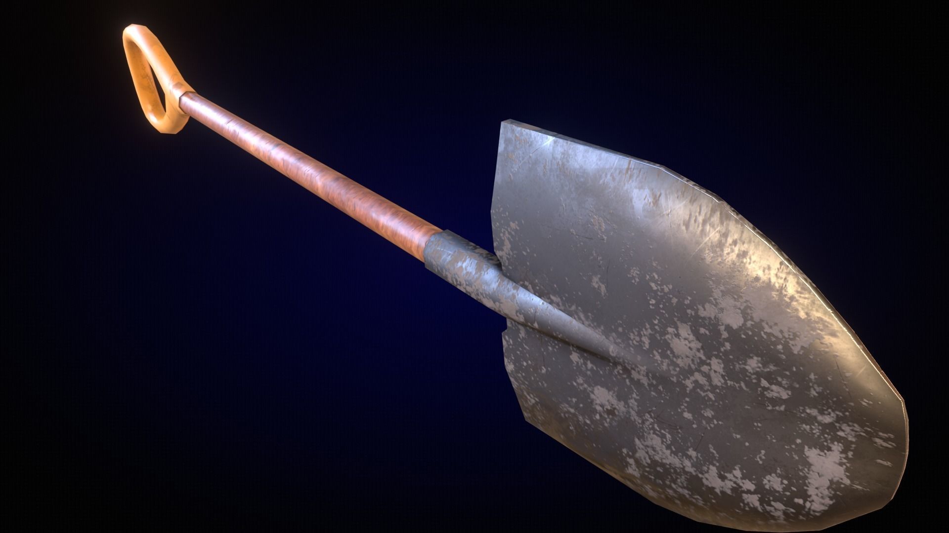 Low-Poly Garden Tools Free low-poly 3D model_21