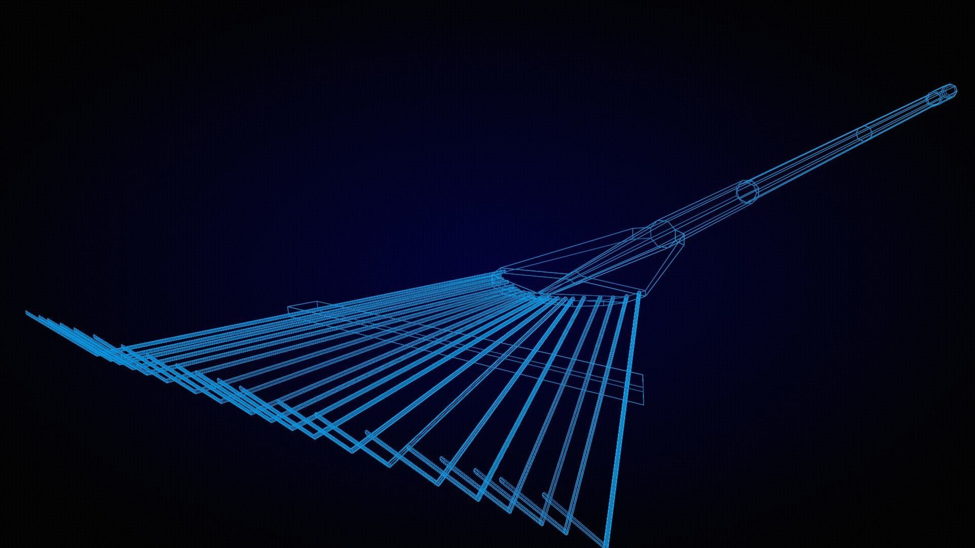 Low-Poly Garden Tools Free low-poly 3D model_31