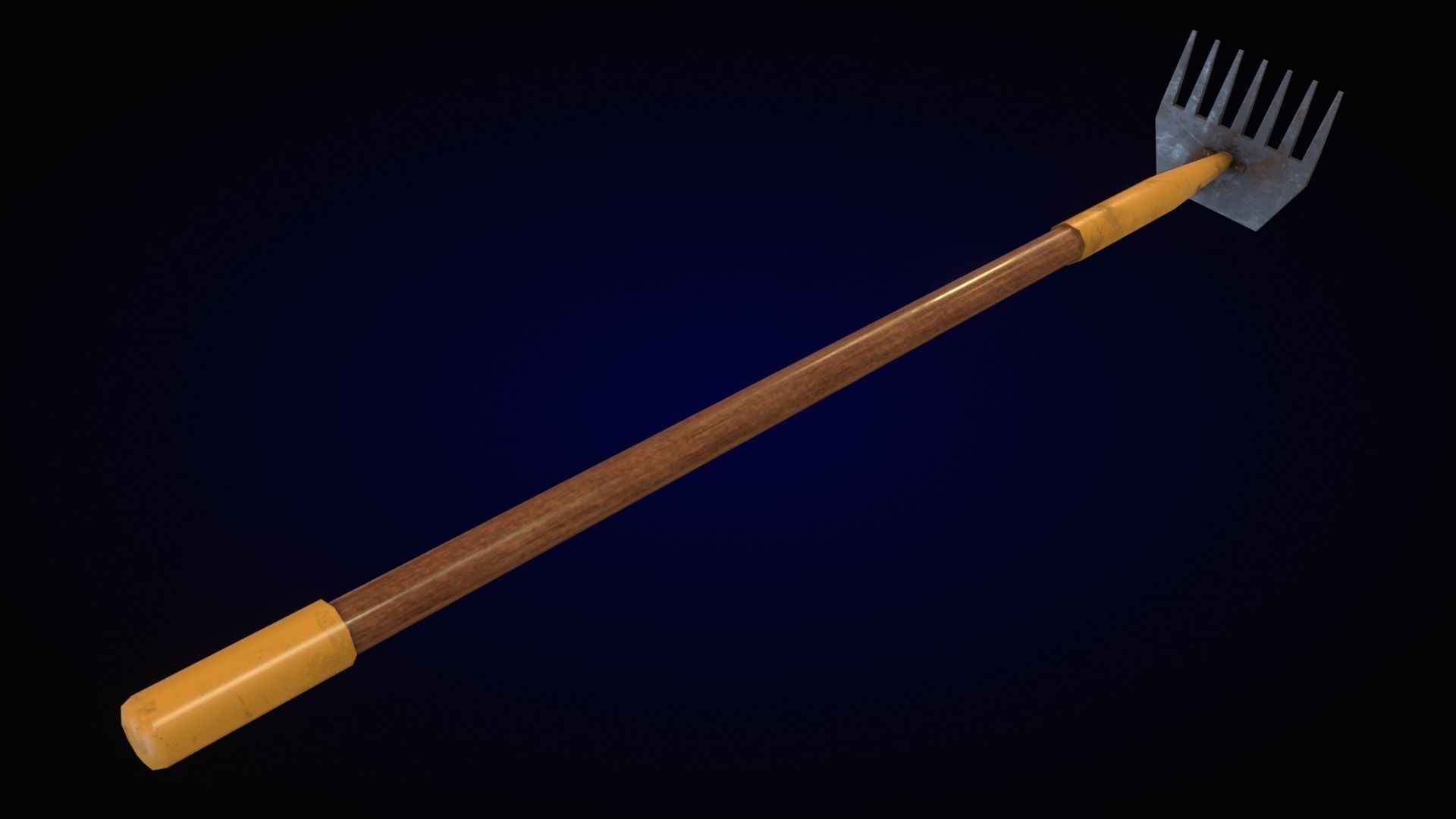 Low-Poly Garden Tools Free low-poly 3D model_26