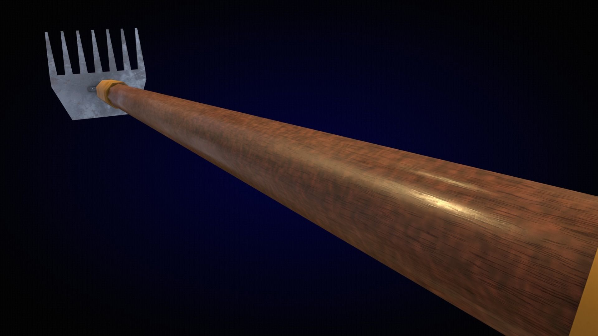 Low-Poly Garden Tools Free low-poly 3D model_29