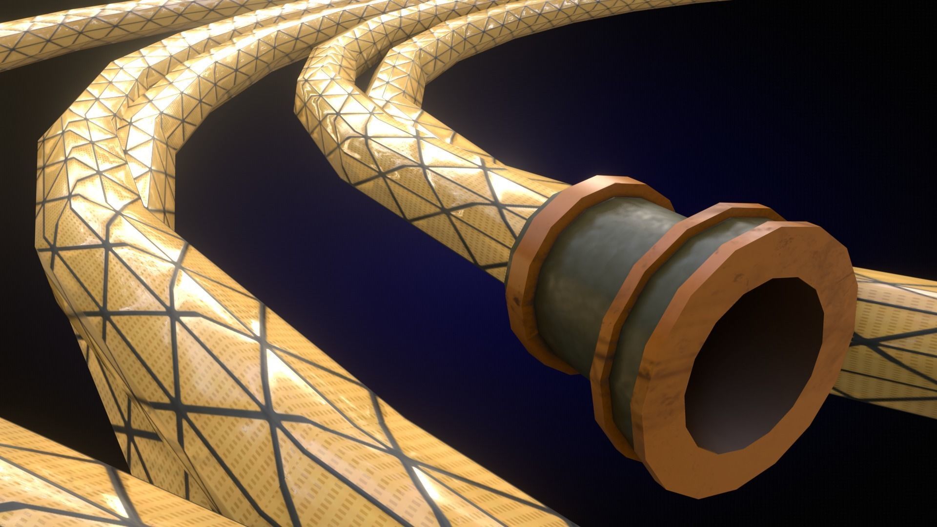 Low-Poly Garden Tools Free low-poly 3D model_18