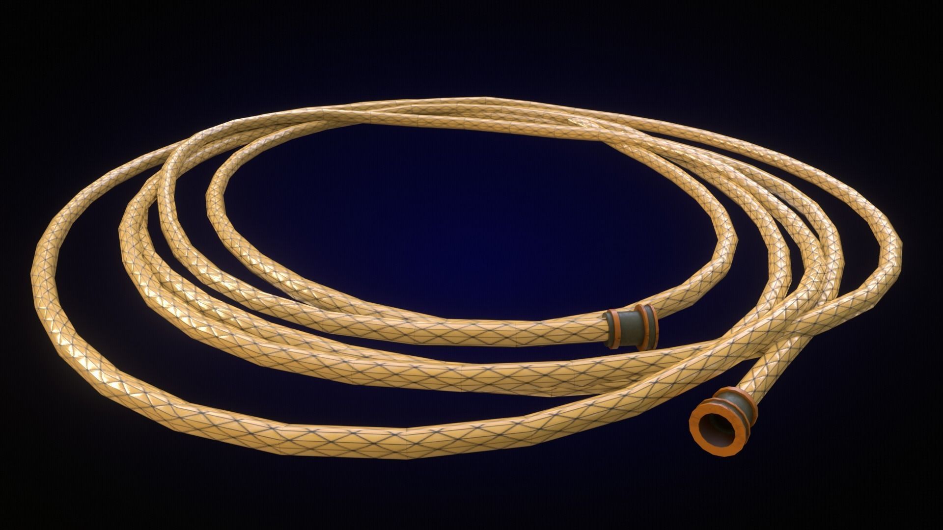 Low-Poly Garden Tools Free low-poly 3D model_16