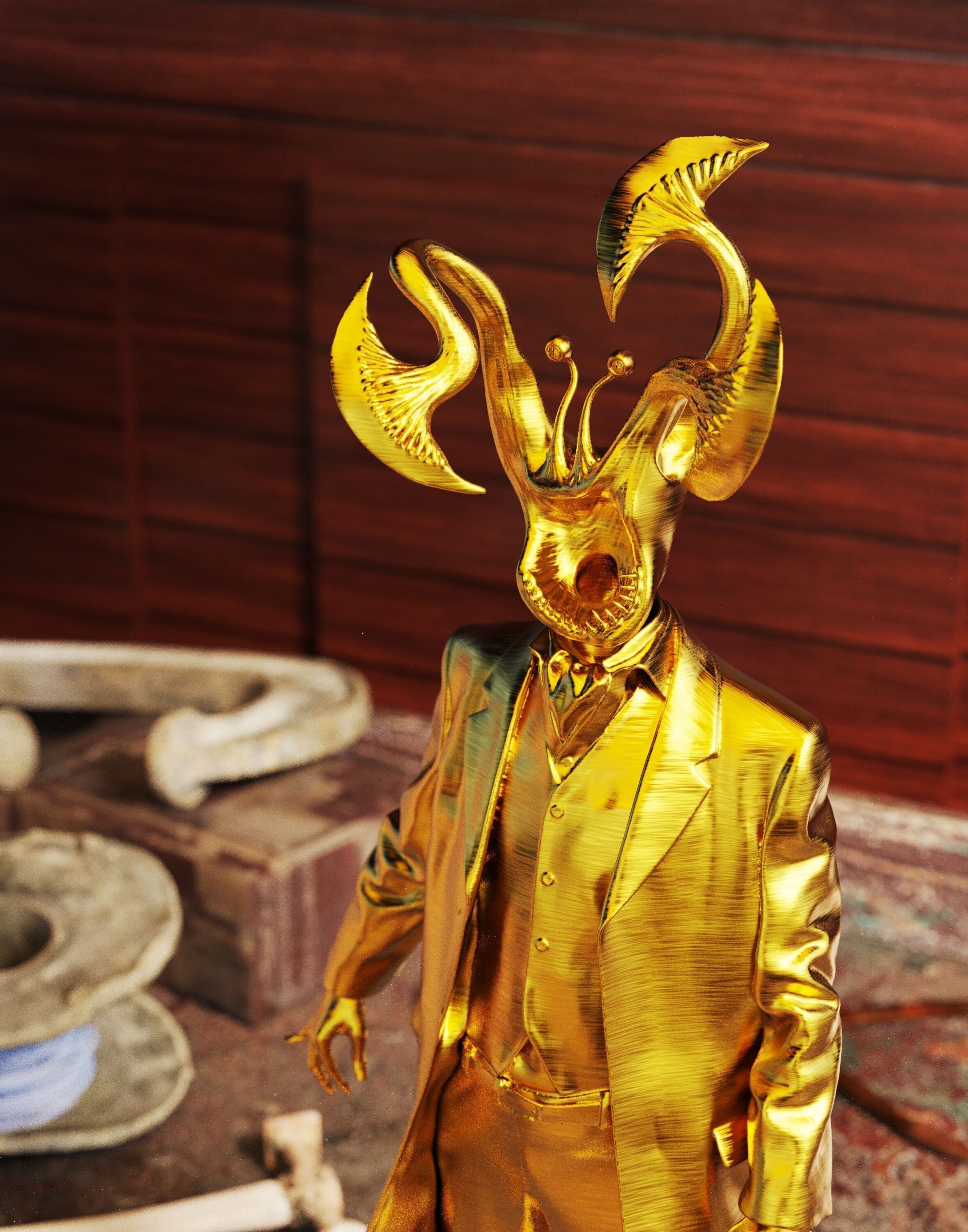 Le Parasyte 3D print model_2