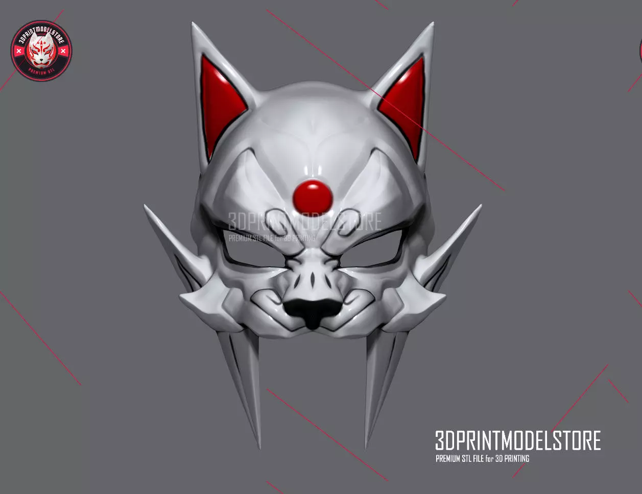 Lynx Cosplay Mask - Red Robin Mask - Costume Helmet 3D print model