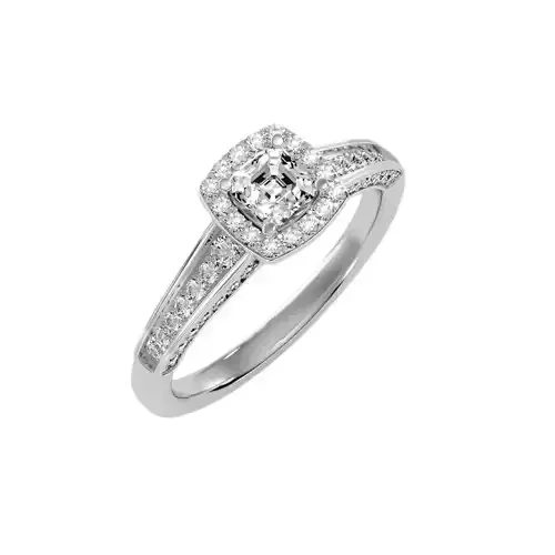 solitaire wedding engagement women ring 3dm render detail 3D print model