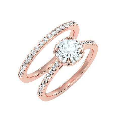solitaire wedding engagement women ring 3dm render detail  3D print model