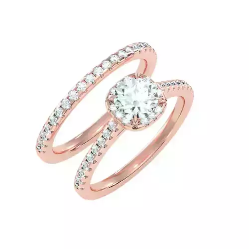 solitaire wedding engagement women ring 3dm render detail  3D print model