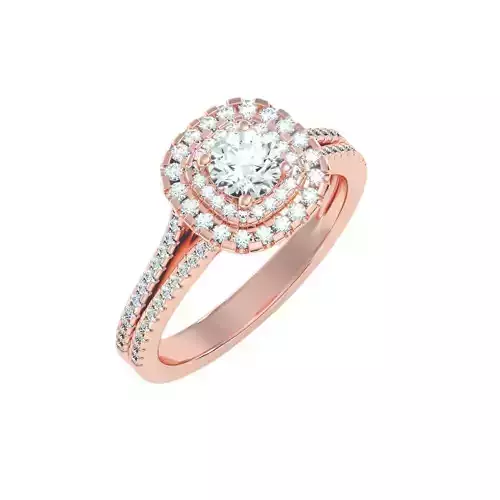solitaire wedding engagement women ring 3dm render detail 