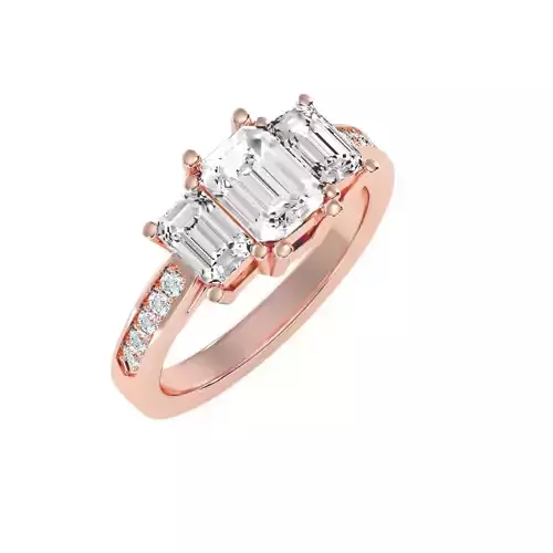solitaire wedding engagement women ring 3dm render detail 