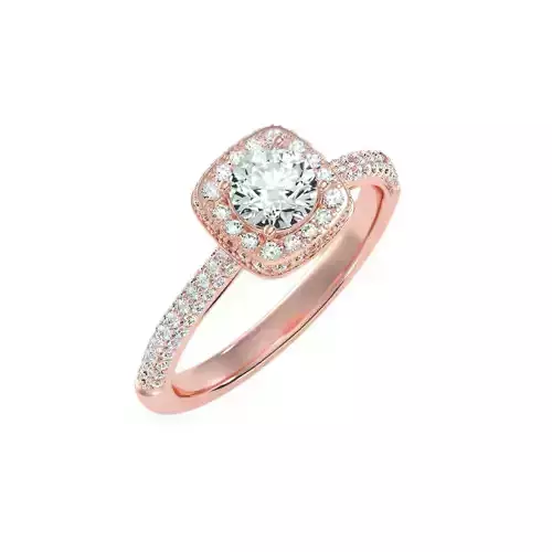 solitaire wedding engagement women ring 3dm render detail