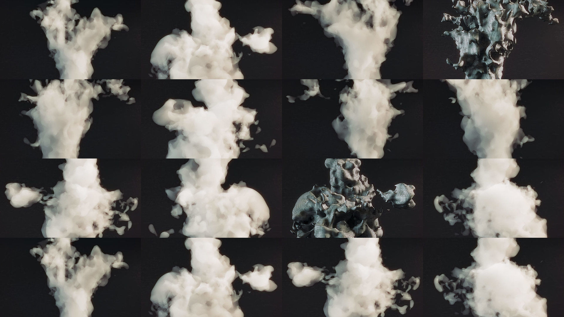 Smoke Pack 50 Models 3D Model Collection_0