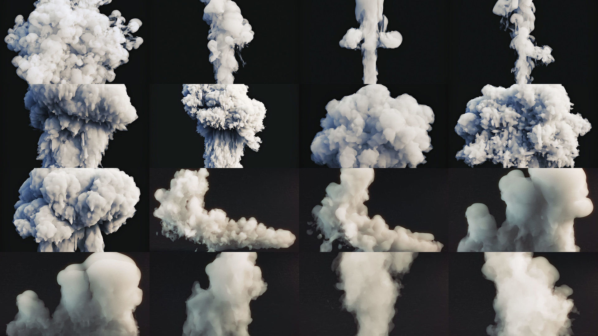 Smoke Pack 50 Models 3D Model Collection_2