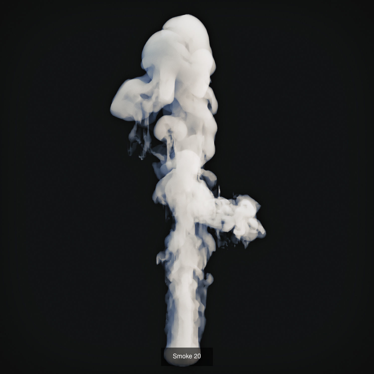 Smoke Pack 50 Models 3D Model Collection_28