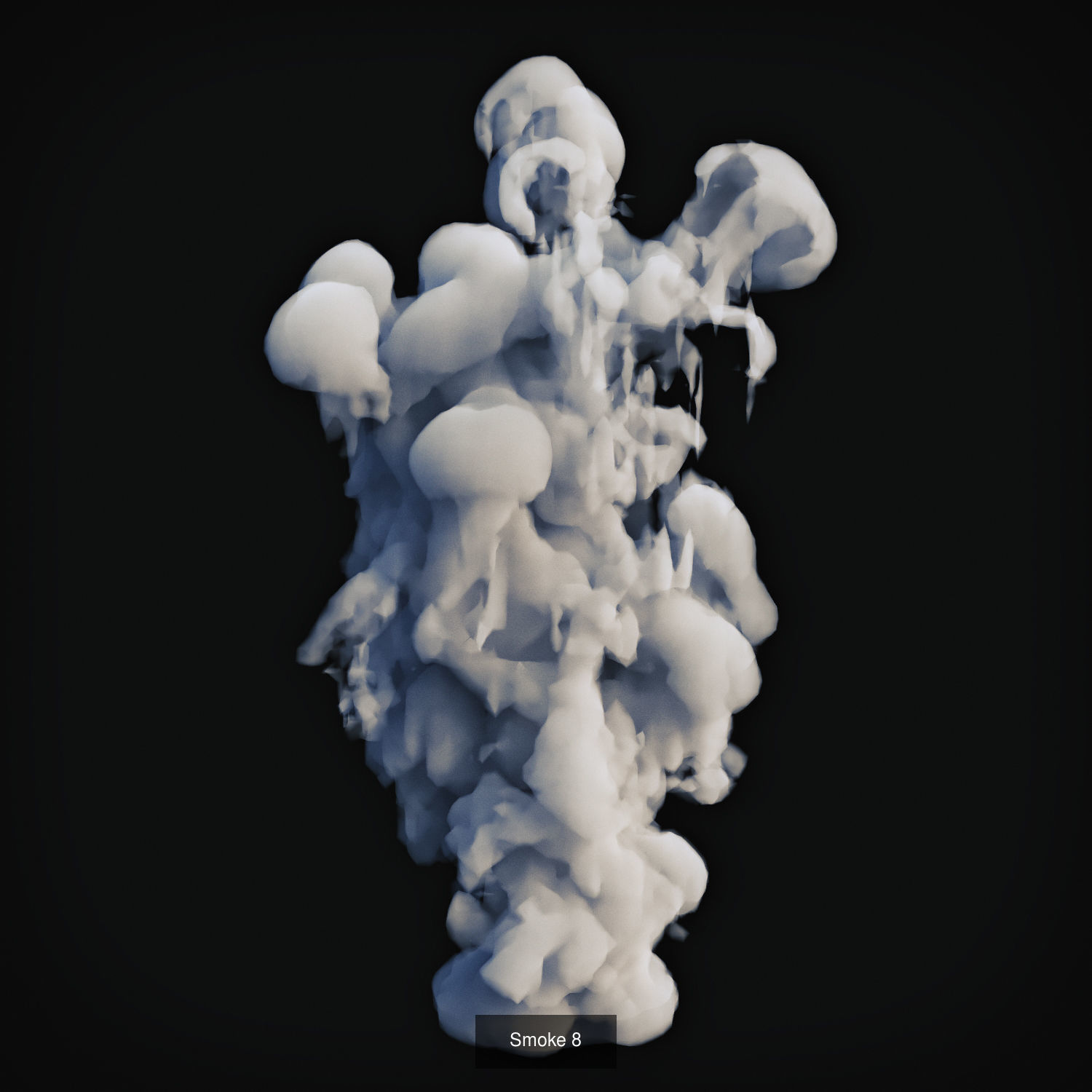 Smoke Pack 50 Models 3D Model Collection_16