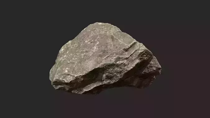 PBR Scanned Rock