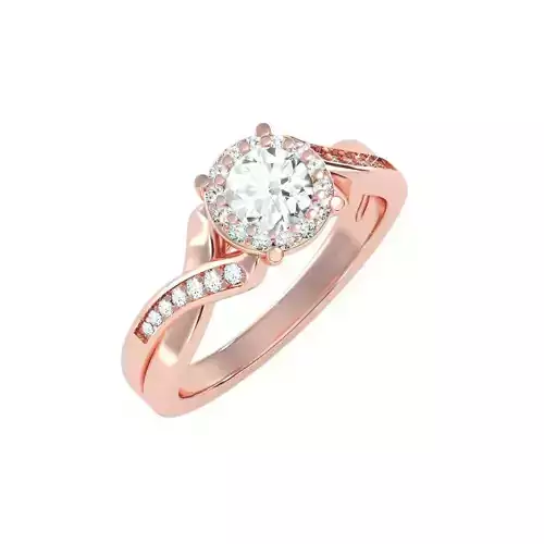 solitaire wedding engagement women ring 3dm render detail 3D print model solitaire wedding engagement women ring 3dm render detail 3D print model