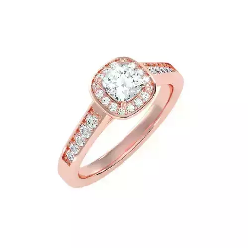 solitaire wedding engagement women ring 3dm render detail