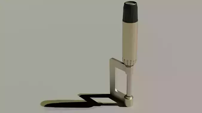 Screw gauge 3D model