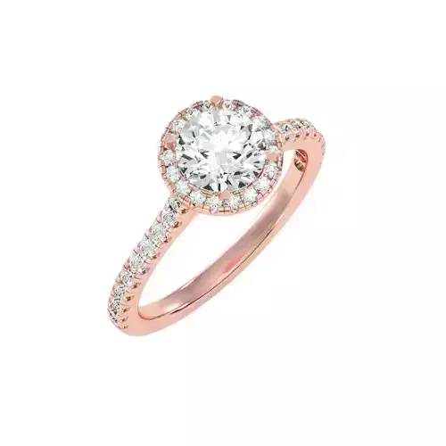 solitaire wedding engagement women ring 3dm render detail