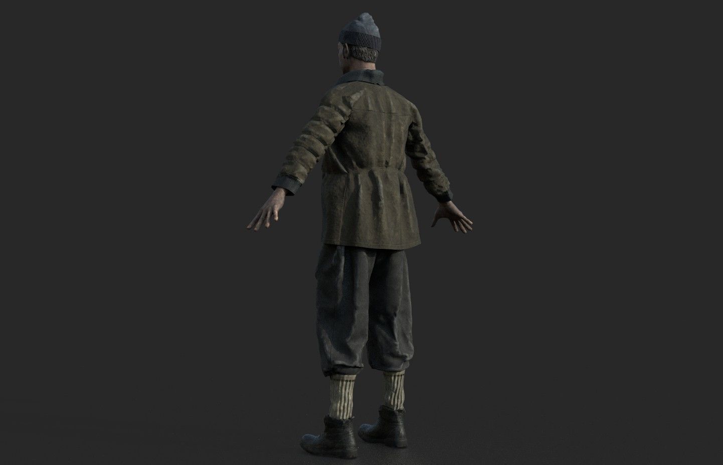 HOMELESS ALCOHOLIC 3D model_3