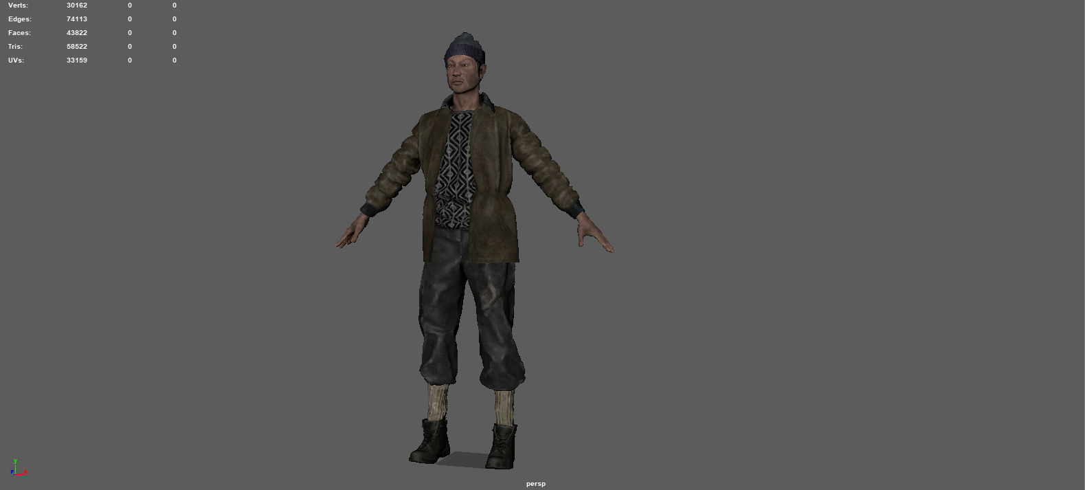 HOMELESS ALCOHOLIC 3D model_7
