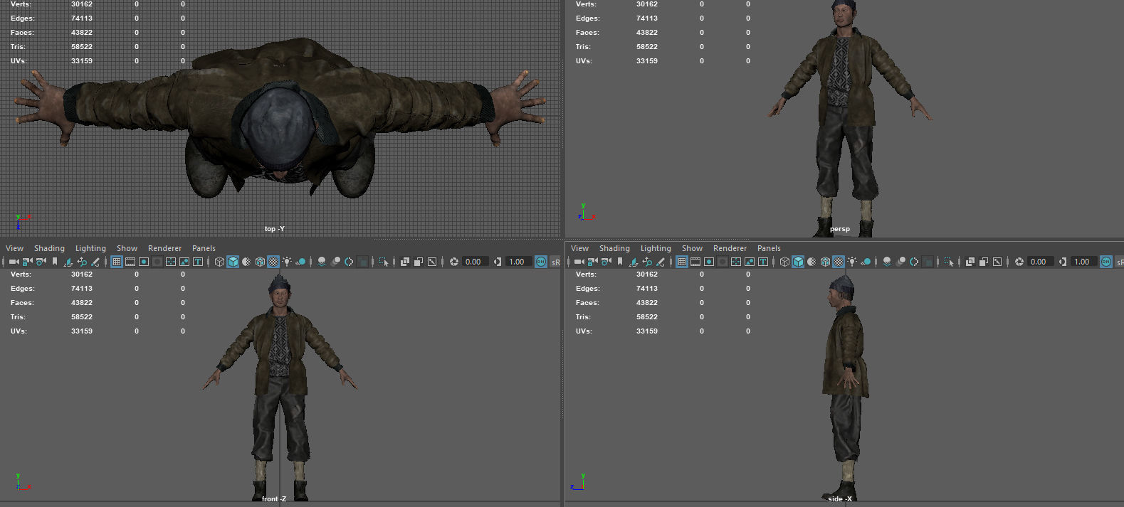 HOMELESS ALCOHOLIC 3D model_10