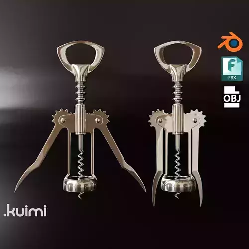 Wine bottle Opener chrome