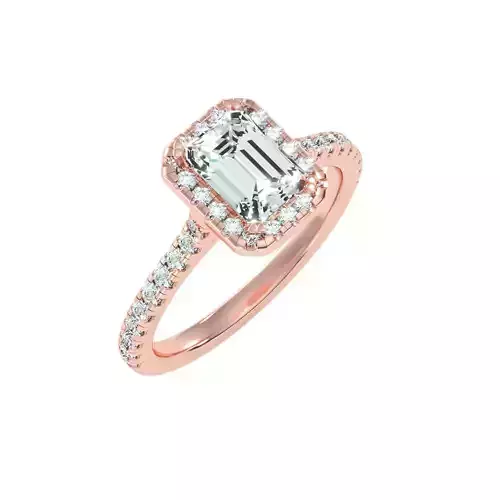 solitaire wedding engagement women ring 3dm render detail 3D print model
