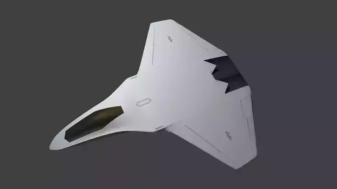 Sixth generation stealth fighter Light and Smart