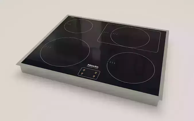 Miele hobs km6090 Free 3D model