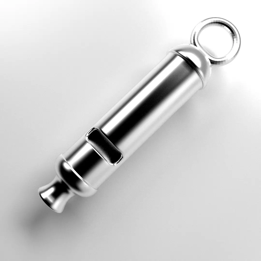 London Police Whistle 3D model