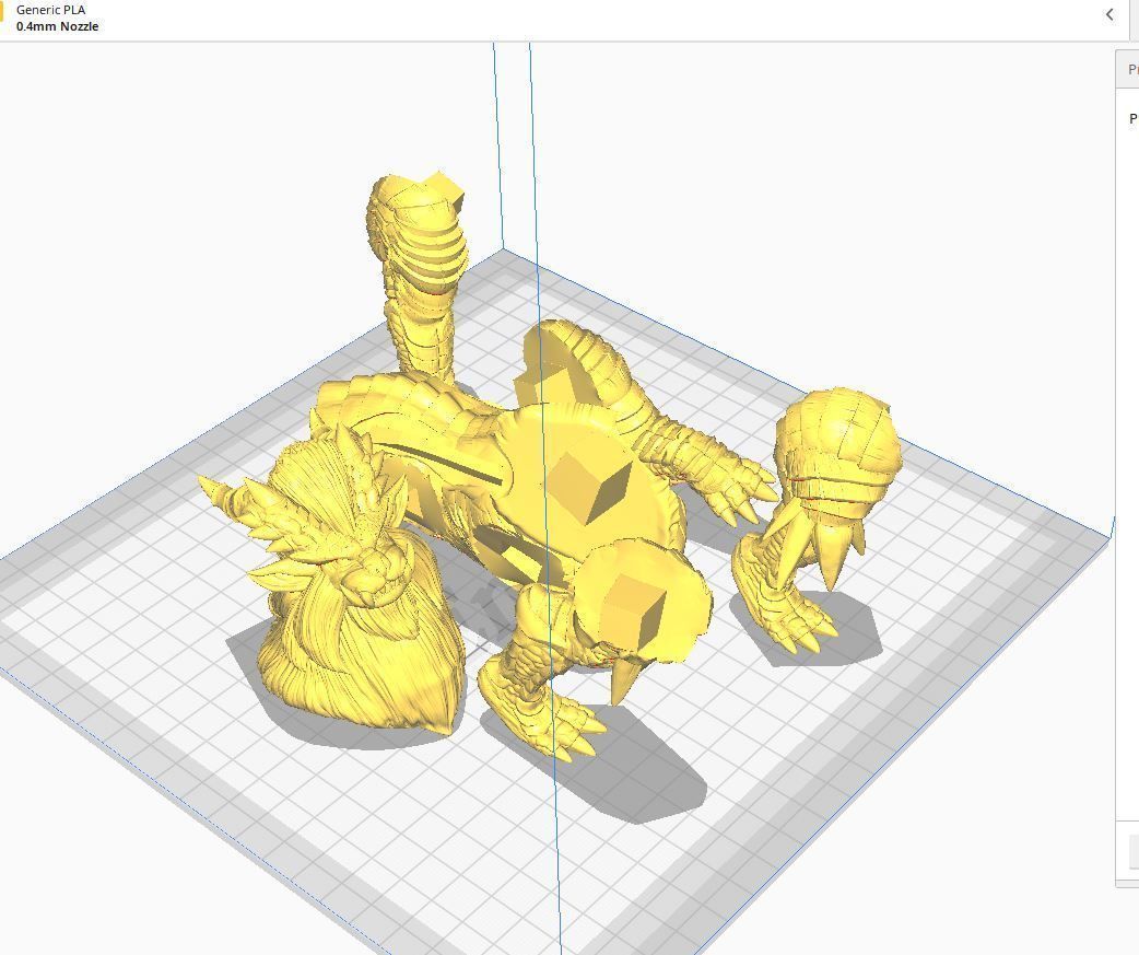 Teostra - Monster Hunter - 3D Fan Art - 3D print model_12