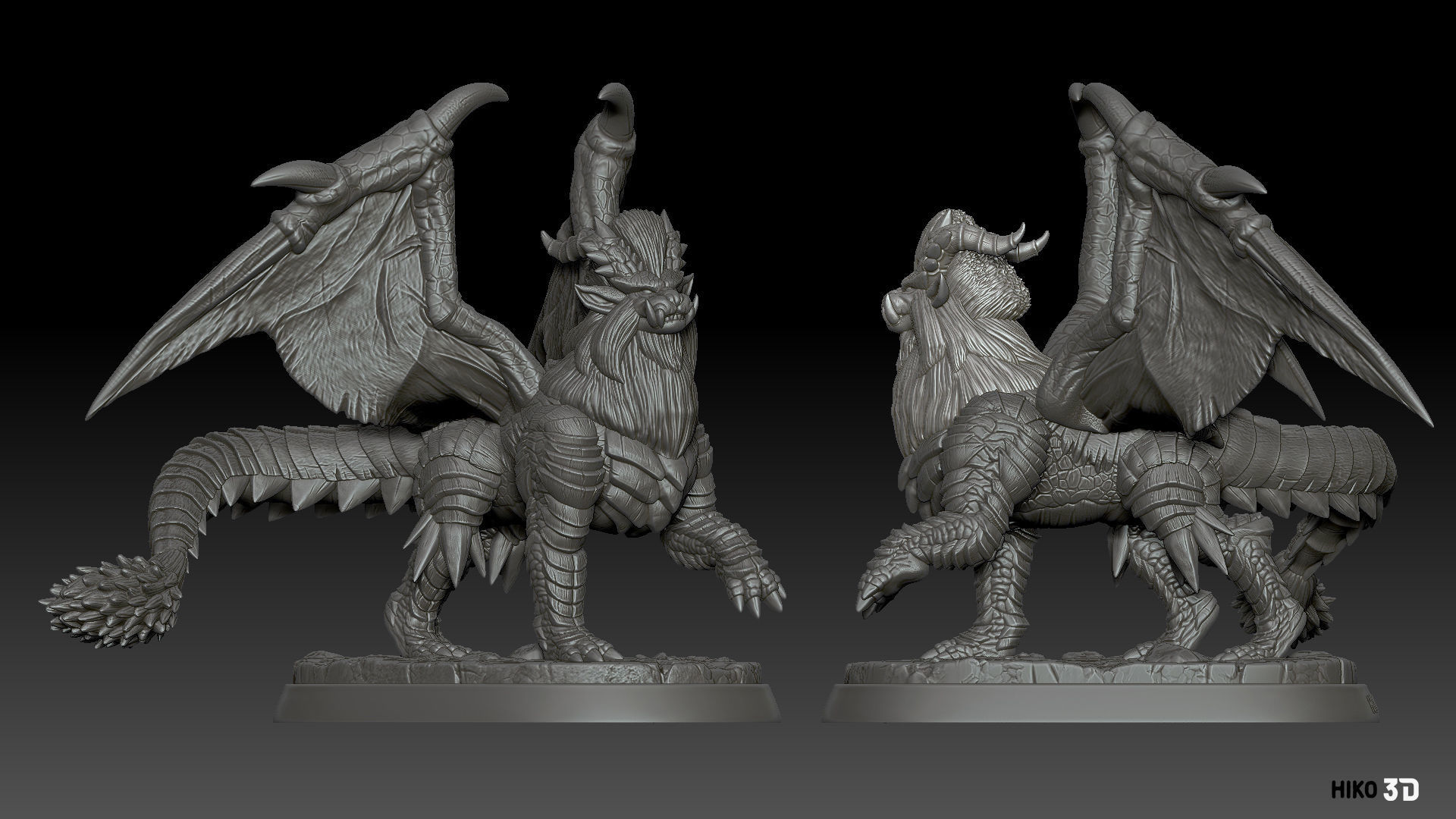 Teostra - Monster Hunter - 3D Fan Art - 3D print model_4