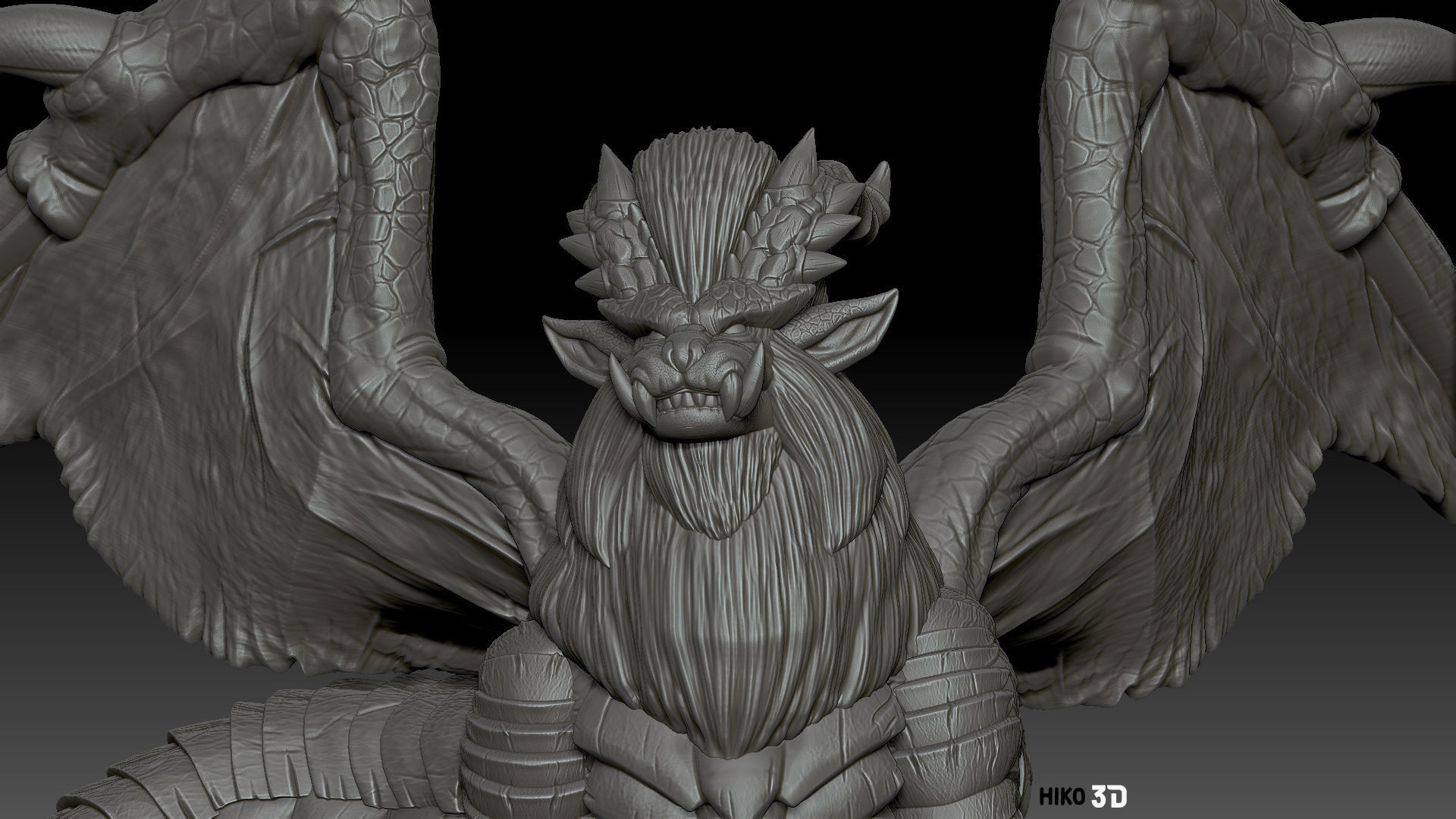 Teostra - Monster Hunter - 3D Fan Art - 3D print model_5