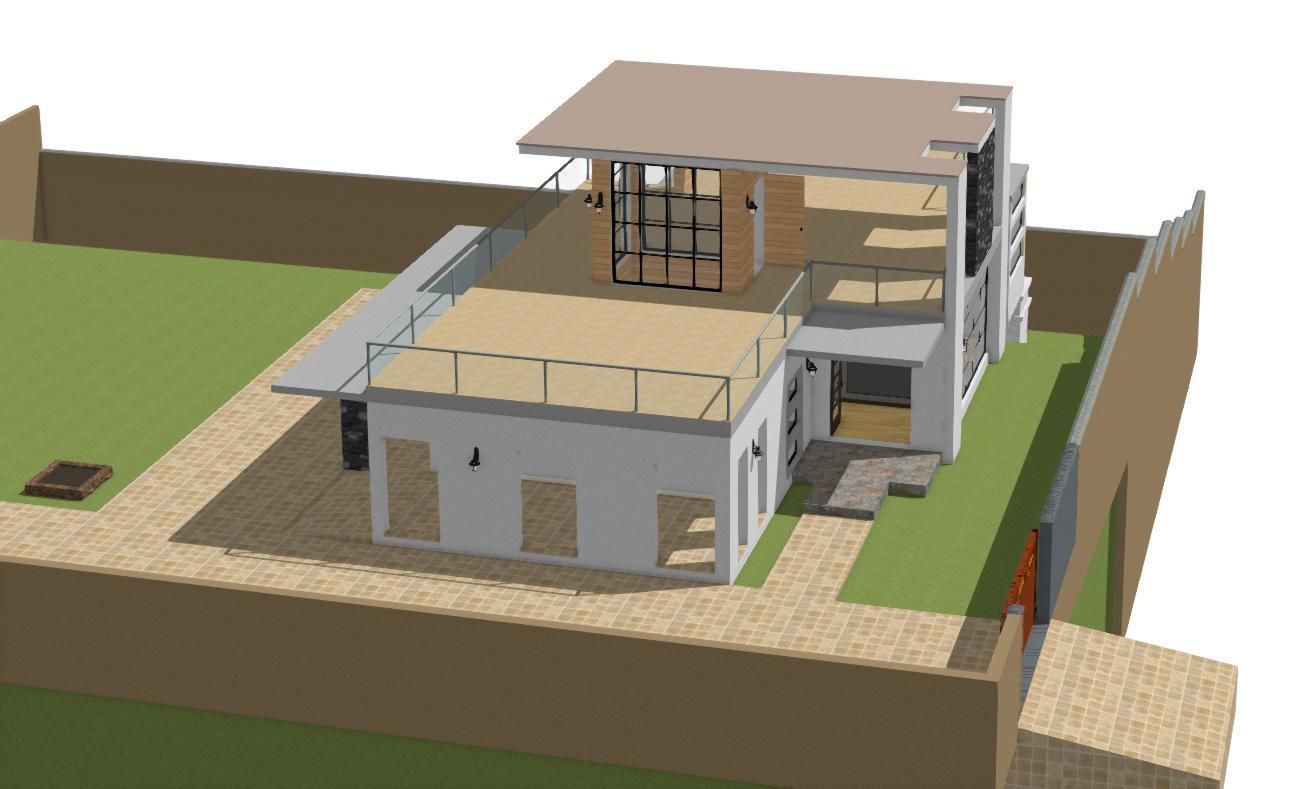 The Hillside Executive Bachelor Pad 3D model_3