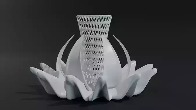 Sulpture vase