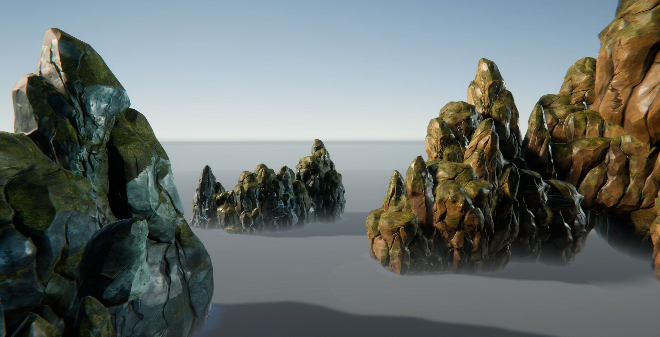 Mountains and Rocks pack - game models Low-poly 3D model_48