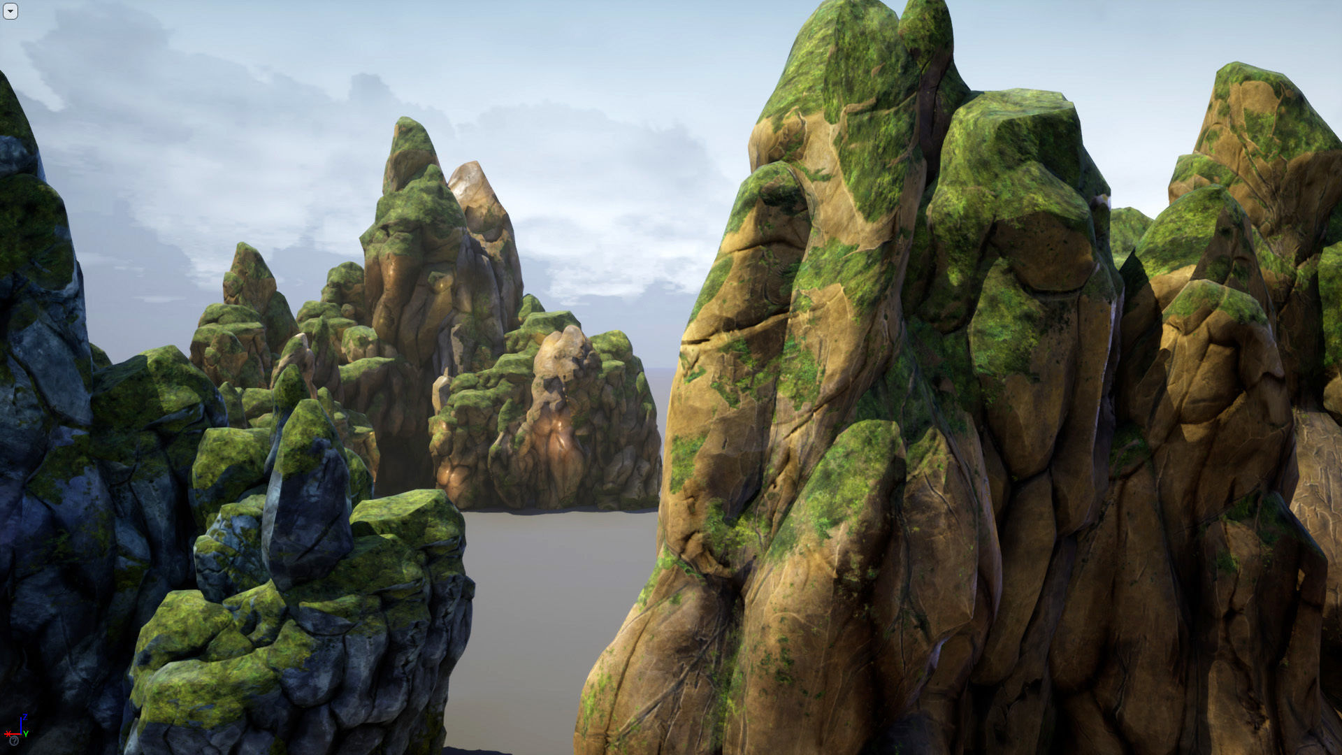 Mountains and Rocks pack - game models Low-poly 3D model_5