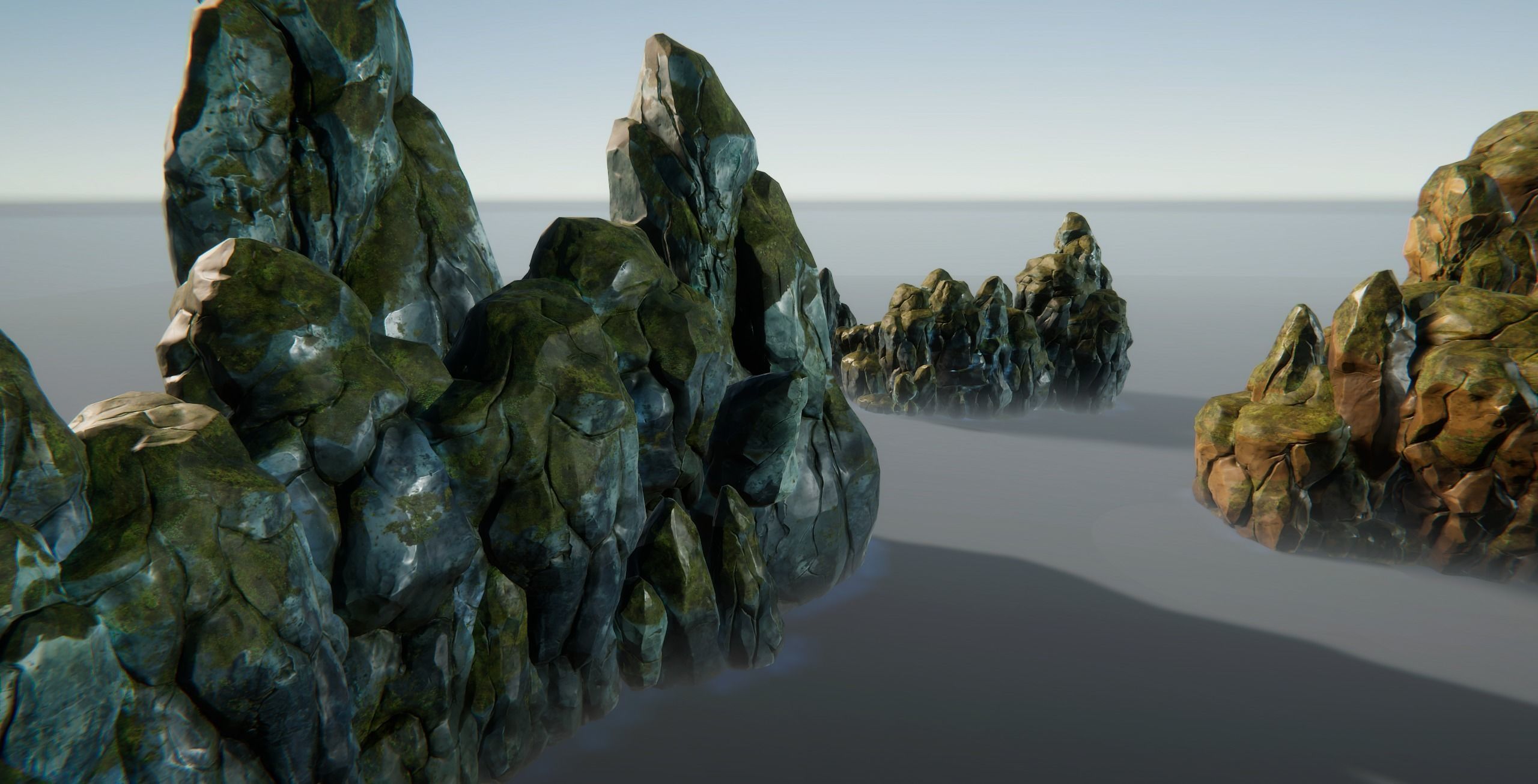 Mountains and Rocks pack - game models Low-poly 3D model_50