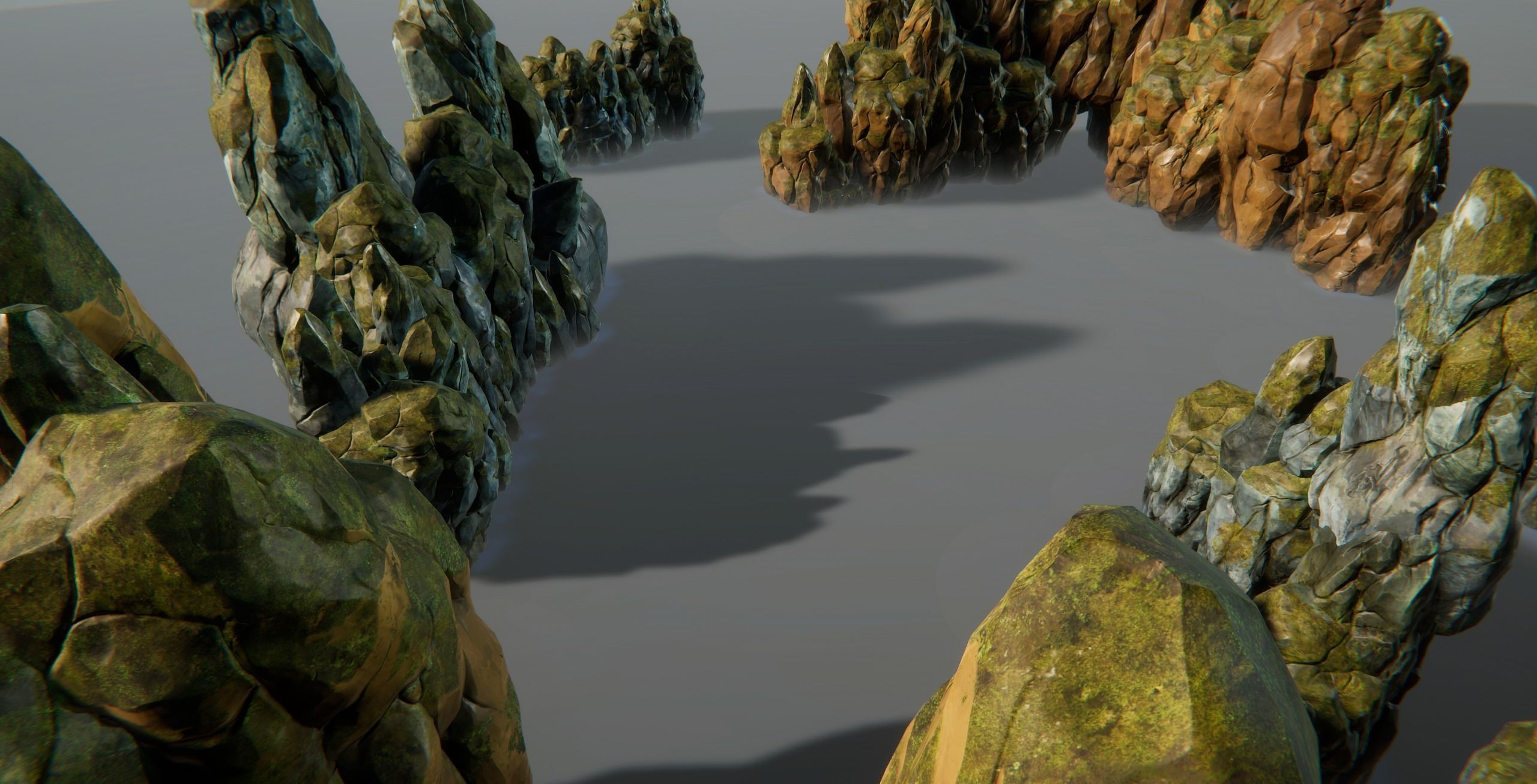 Mountains and Rocks pack - game models Low-poly 3D model_44