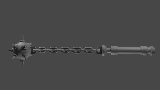 Chain mace  3D print model