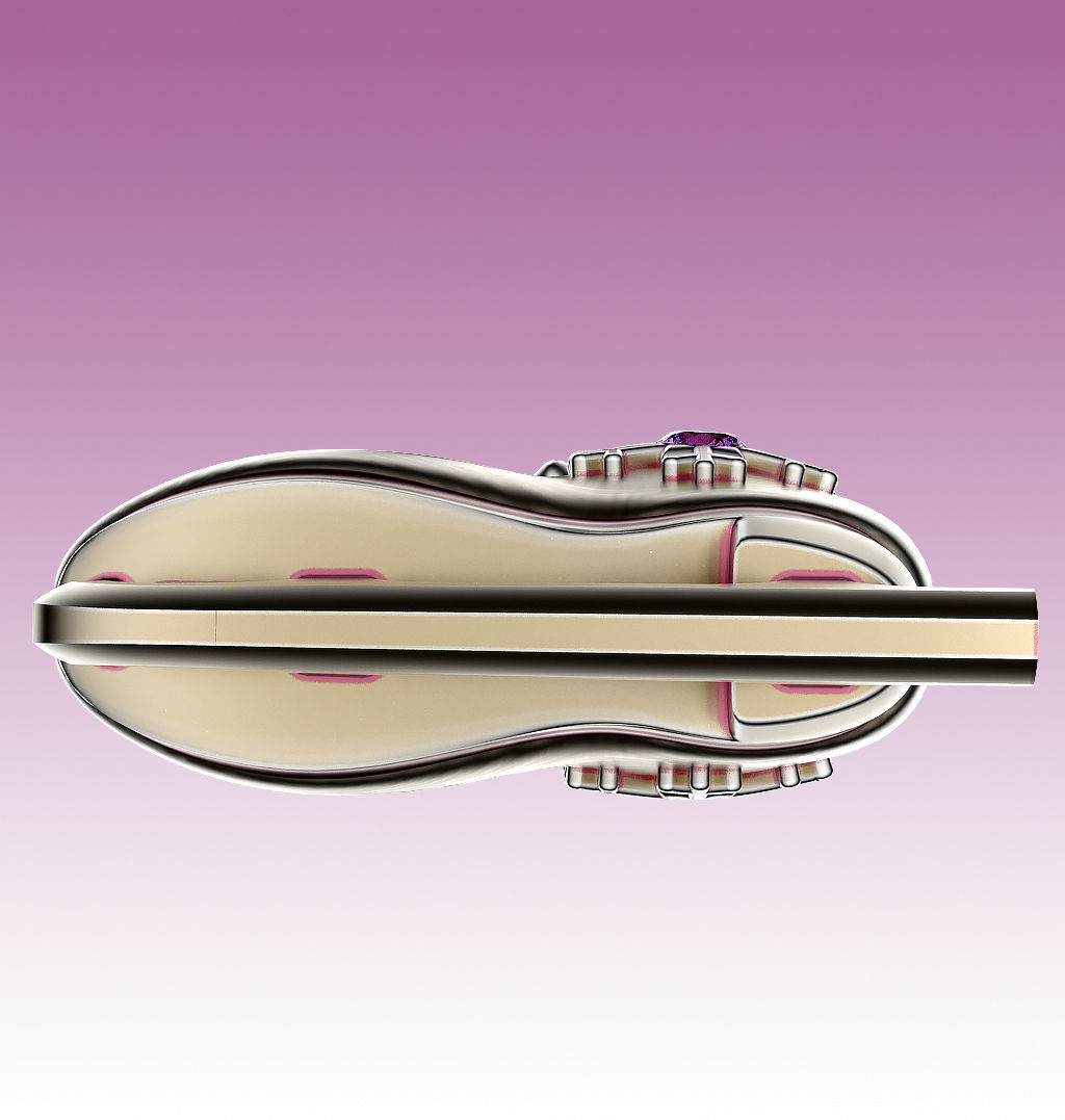 Pendant Ice Skate 3D print model_6