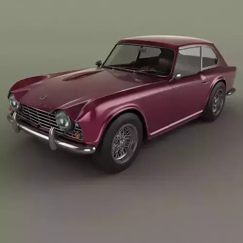 of Triumph GTR4 Dove  3D model