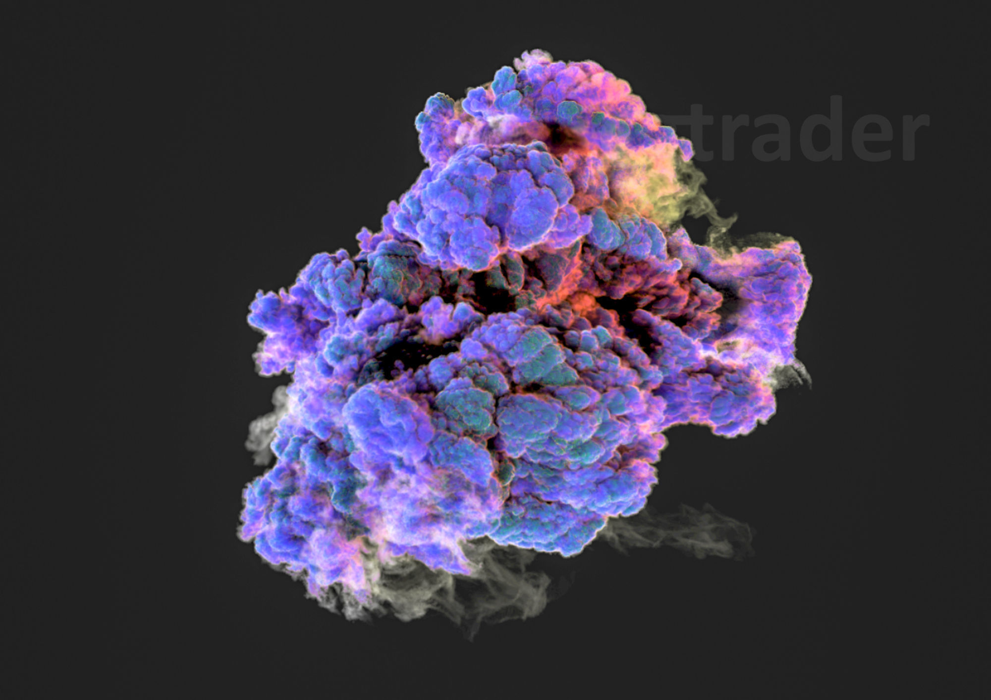 High-quality Cloud - 3D Volumetric cloud 3D model 3D model_9